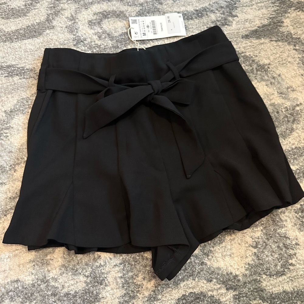 Zara black shorts
